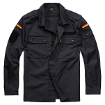 Brandit 4221-2-L Рубашка с длинным рукавом BW Field Черный Black L