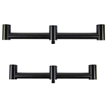 Carp spirit 34CSACS370080 Blax 2 Buzzbar XL Подставка для удилища Подставка для удочки Черный Black 19 cm 