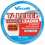 Vercelli LVPN520 Tapered Shock Leader 15 M 5 единицы Оранжевый Orange 0.200-0.570 mm 