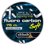 Asari LAFCS18 Soft Фторуглерод 75 m Бесцветный Clear 0.180 mm 