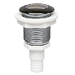 Plastimo 62147 Круглый прямой вентиляционный канал через корпус Silver 17-19 mm