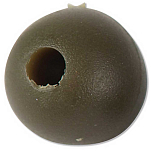 Carp spirit 34CSACS010250 Резиновые бусины Зеленый Weed Green 6 mm 