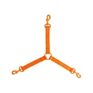 Купить Hp&g 510875 Сцепной поводок 3 в 1 с карабинами Orange  Hunt 7ft.ru в интернет магазине Семь Футов