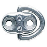 Wichard 403917 Шарнирные одинарные проушины  Silver 6 mm