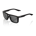 Спортивные очки 100% RENSHAW Soft Tact Black - Smoke Lens, 60021-00020