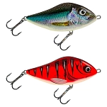 Salmo QSD443 Lipless Crankbait Slider Sinking 100 mm Многоцветный Holo Smelt