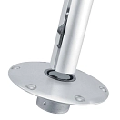 Купить Springfield marine 67791 Круглая опора для сиденья Silver 23x23x10 22.8 cm 7ft.ru в интернет магазине Семь Футов