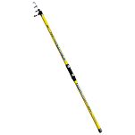Lineaeffe 2269642 Shore Catcher WTG Удочка Для Серфинга Желтый Yellow 4.20 m 
