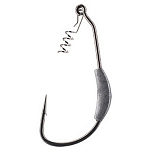 Mikado HJA04-4/0-10.0 Jaws Offset С Винтом 10 г Техас Крюк Черный Grey 4/0 