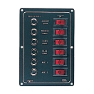 Купить Seadog line 354-4228001 Вертикальный щит с выключателем-качалкой Black 16.51 x 11.43 cm 7ft.ru в интернет магазине Семь Футов