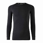 Gist 0038 1101 E19A01 Базовый слой с длинным рукавом Lana Merino Черный Black L