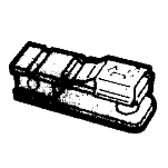 Uflex 216-L25 L25 Clevis 33C Fits С 2/C8/СО Черный