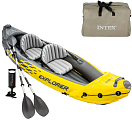 Купить Intex 68307 Explorer K2 Каяк Желтый  Yellow / Grey 312 x 91 x 51 cm  7ft.ru в интернет магазине Семь Футов