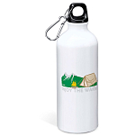Kruskis MD4049S101C230 The Warm 800ml Алюминиевая бутылка Белая White