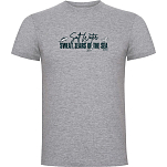 Kruskis CA65500358C078 Футболка с коротким рукавом Sweat Tears Серый Heather Grey L