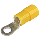 Купить Seachoice 50-61131 Кольцевая клемма с нейлоновой изоляцией Серебристый Yellow 6.3 mm-1 Pcs  7ft.ru в интернет магазине Семь Футов