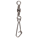 Купить Mikado HX2020-10 Бочка с Hooked Защелкивающиеся вертлюги Серебристый Black Nickel 10  7ft.ru в интернет магазине Семь Футов