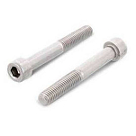 Euromarine 701726-UNIT A4 DIN 912 6x50 mm Внутренний винт с шестигранной головкой Silver