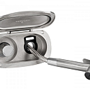 Палубный душ из нержавеющей стали со смесителем / шланг из нержавеющей стали длиной 4,0 м