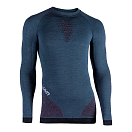 Купить UYN U100029-A840-L/XL Базовый слой с длинным рукавом Fusyon Голубой Orion Blue / Bordeaux / Pearl Grey L-XL 7ft.ru в интернет магазине Семь Футов
