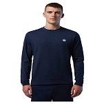 North sails 692971-0802-XS Футболка с длинным рукавом Basic Bollo Голубой Navy Blue XS