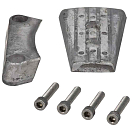 Купить Seachoice 50-95371 Volvo DPH/DPR Комплект магниевых анодов Серебристый Grey 7ft.ru в интернет магазине Семь Футов