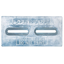 Купить Martyr anodes 194-CMDIVERZ Dream Анод Серебристый  Silver 30.5 x 15.2 x 1.3 cm  7ft.ru в интернет магазине Семь Футов