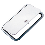 Nautica f4 2525260 Люк из легкого сплава Бесцветный White 628 x 228 mm 