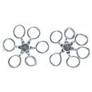 Купить Ragot ARA010048 Pellet Кольца Серебристый  Grey 7 mm  7ft.ru в интернет магазине Семь Футов