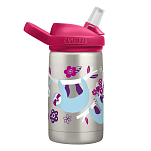 Camelbak CAOHY090015FLOWER Eddy+ Kids SST Vacuum Insulated бутылка 350ml Серебристый Flower