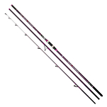 Cinnetic VI-8436544043722 Explorer Purple LC Flexi Tip Hybrid Удочка Для Серфинга Черный 4.20 m 