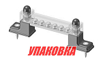 Колодка распределительная электромонтажная с защитной крышкой, 6 контактов (упаковка из 2 шт.) Marine Rocket MR326SC_pkg_2