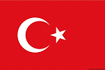 Флаг Турции гостевой 20 х 30 см, Osculati 35.442.01