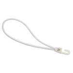Euromarine 000755 35 cm Пряжка Крючок 3 единицы Бесцветный White 4 mm