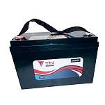 Ab power 69140 LFP 12V 100Ah Литиевая батарейка Black 32.8 x 17.2 x 22 cm