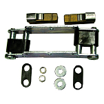 Ultraflex 4242063 K22 Набор кабельных адаптеров Золотистый Black
