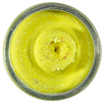 Berkley 1525281 Powerbait Sinking Glitter Trout Bait 65g Вставить Золотистый Sunshine Yel