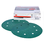 3M 448197 Hookit P80 8T Шлифовальный диск 25 единицы Зеленый Green 203 mm