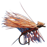 Blue fox 24BFMS3714 ELK Deer Caddis 14  Brown