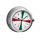 Купить Часы-иллюминатор кварцевые секторные Barigo Professional 587CREDFS 180x70мм Ø150 из хромированной нержавеющей стали 7ft.ru в интернет магазине Семь Футов