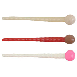 Berkley 1307594 Powerbait Mice Tail 80 Многоцветный  White / Bubblegum 80 mm 