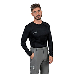 Izas WUTTH01268BKXL Базовый слой с длинным рукавом Oslo Черный Black XL