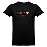 Akami 902260 Футболка с коротким рукавом Luanda Черный Black M