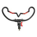 Kamasaki 77041583 Регулируемый Rod Pod Держатель Удочки Серебристый Black / Red