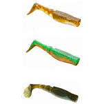Mikado PMFHL6.5-FLM Fishunter II Мягкая приманка 65 mm 3.8g Многоцветный Fluo Mix