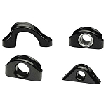 Barton marine 16685 Пластиковая направляющая Black 13 mm