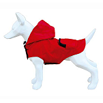Freedog FD5000940 Pocket Куртка для собак от дождя Красный Red 20 cm
