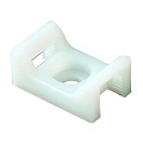 Купить Ancor dan-1231 Опора для крепления кабеля с фланцем 100 Единицы Natural 15x10x8 7ft.ru в интернет магазине Семь Футов