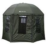 Mikado IS14-P006 Москитная сетка с боковым покрытием Зонт Dark Green 300 cm