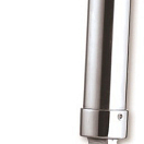 Chromed brass rod halter 32 mm, 41.170.00